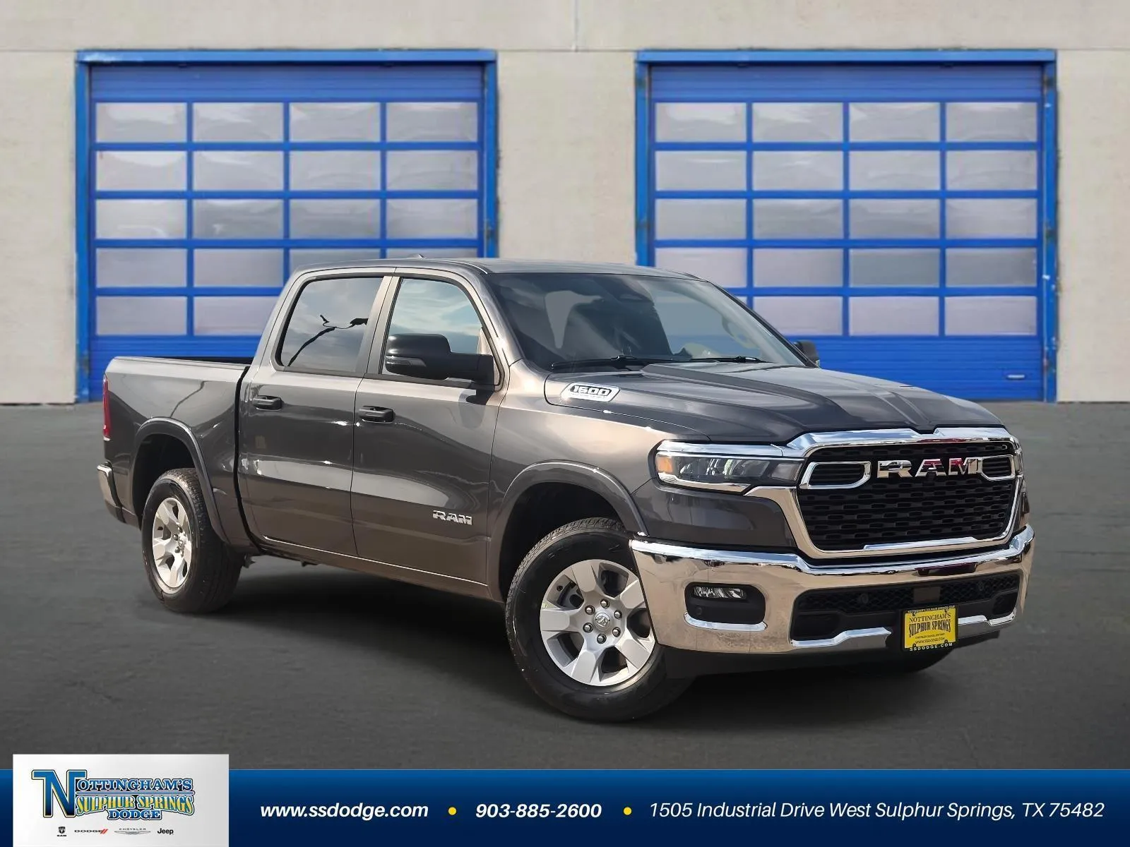 Gray 2026 Ram 1500 Lone Star for sale in Sulphur Springs, TX