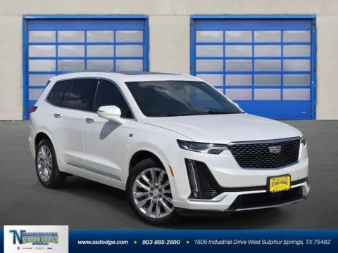 White 2022 Cadillac XT6 Premium Luxury for sale in Sulphur Springs, TX