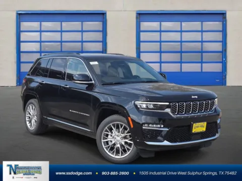 Black 2025 Jeep Grand Cherokee Summit for sale in Sulphur Springs, TX