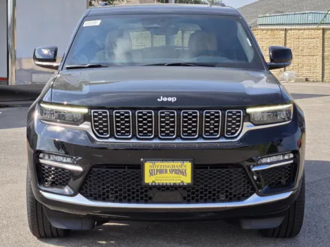 Photos of 2025 Jeep Grand Cherokee Summit for sale in Sulphur Springs, TX at Nottingham Chrysler Dodge Jeep Ram of Sulphur Springs