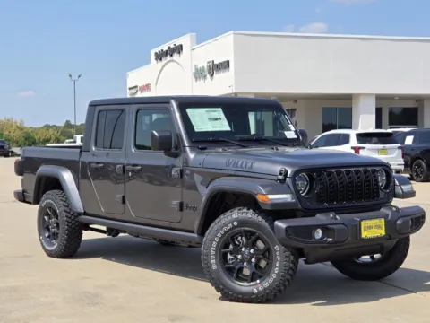 Gray 2025 Jeep Gladiator Willys for sale in Sulphur Springs, TX