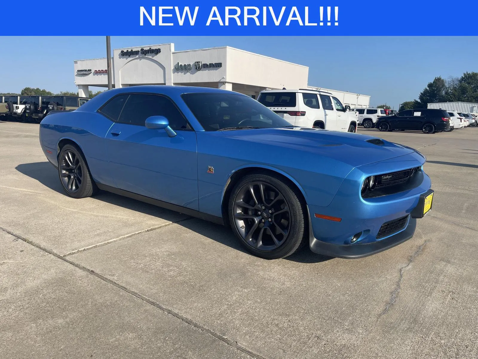 Blue 2023 Dodge Challenger R/T Scat Pack for sale in Sulphur Springs, TX
