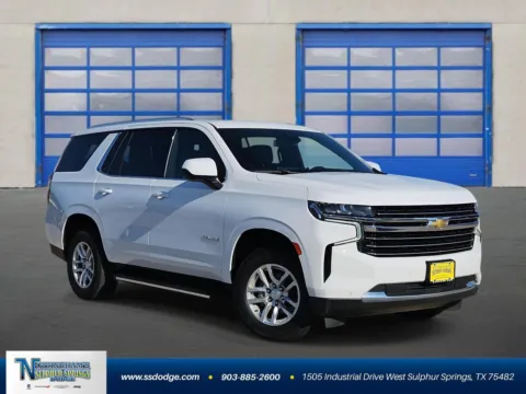 White 2023 Chevrolet Tahoe LT for sale in Sulphur Springs, TX