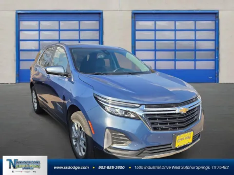 Blue 2024 Chevrolet Equinox LT for sale in Sulphur Springs, TX