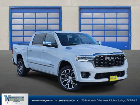 White 2026 Ram 1500 Tungsten for sale in Sulphur Springs, TX