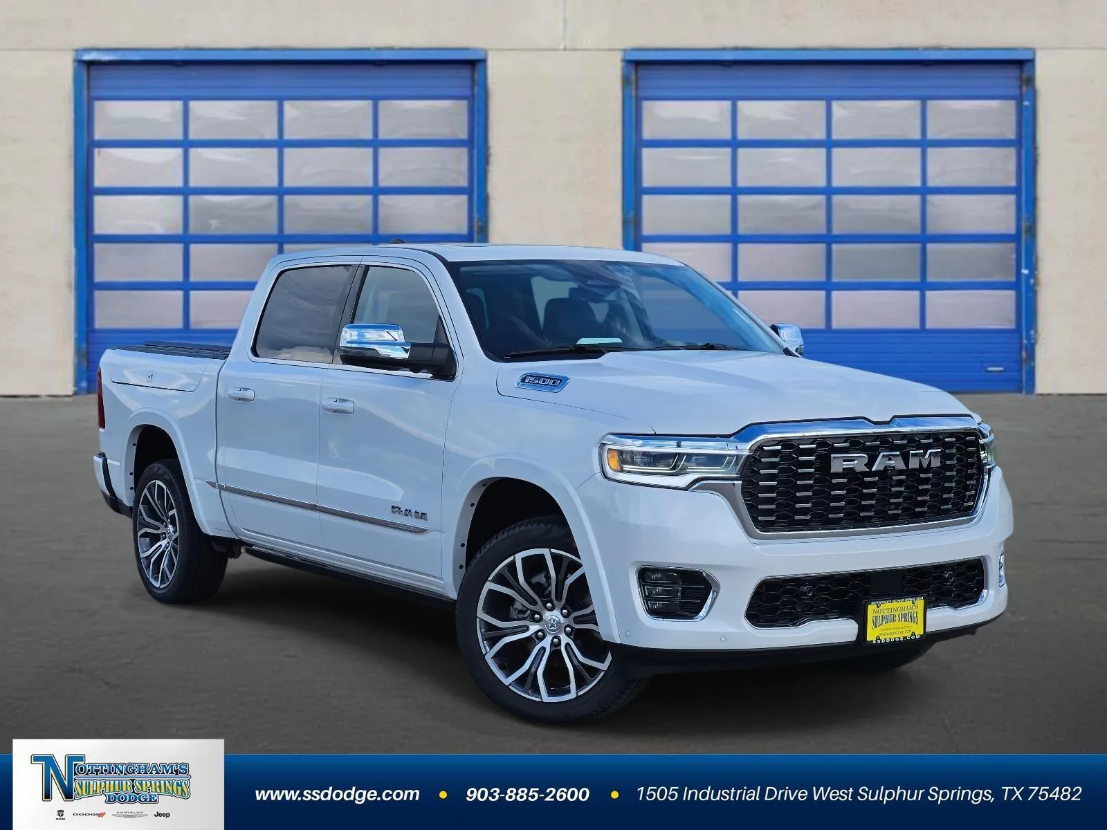 White 2026 Ram 1500 Tungsten for sale in Sulphur Springs, TX