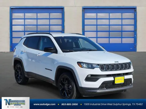 White 2026 Jeep Compass Latitude for sale in Sulphur Springs, TX
