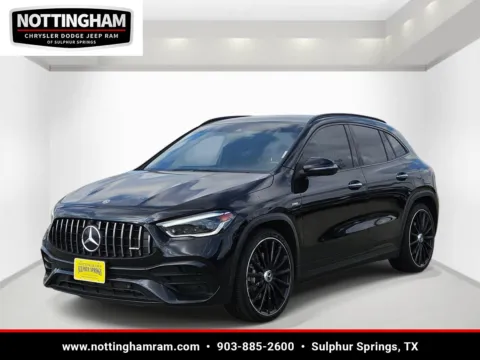 Another view of 2023 Mercedes-Benz GLA AMG GLA 45 for sale in Sulphur Springs, TX at Nottingham Chrysler Dodge Jeep Ram of Sulphur Springs