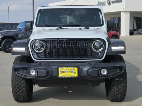 Photos of 2026 Jeep Wrangler Willys for sale in Sulphur Springs, TX at Nottingham Chrysler Dodge Jeep Ram of Sulphur Springs