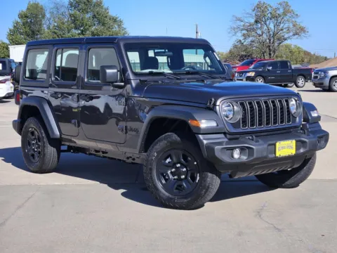 Gray 2026 Jeep Wrangler Sport for sale in Sulphur Springs, TX