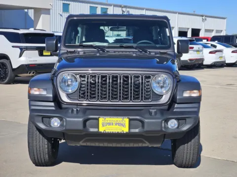 Photos of 2026 Jeep Wrangler Sport for sale in Sulphur Springs, TX at Nottingham Chrysler Dodge Jeep Ram of Sulphur Springs