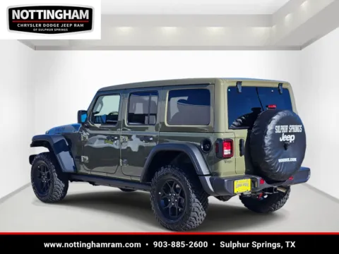 More photos of 2026 Jeep Wrangler Willys at Nottingham Chrysler Dodge Jeep Ram of Sulphur Springs, TX