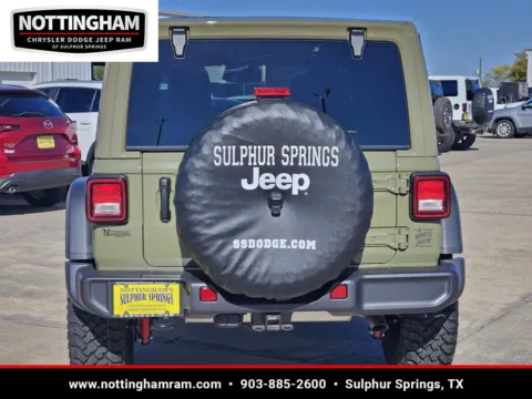 More photos of 2026 Jeep Wrangler Willys at Nottingham Chrysler Dodge Jeep Ram of Sulphur Springs, TX