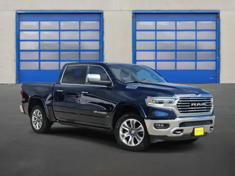 Blue 2022 Ram 1500 Longhorn for sale in Sulphur Springs, TX