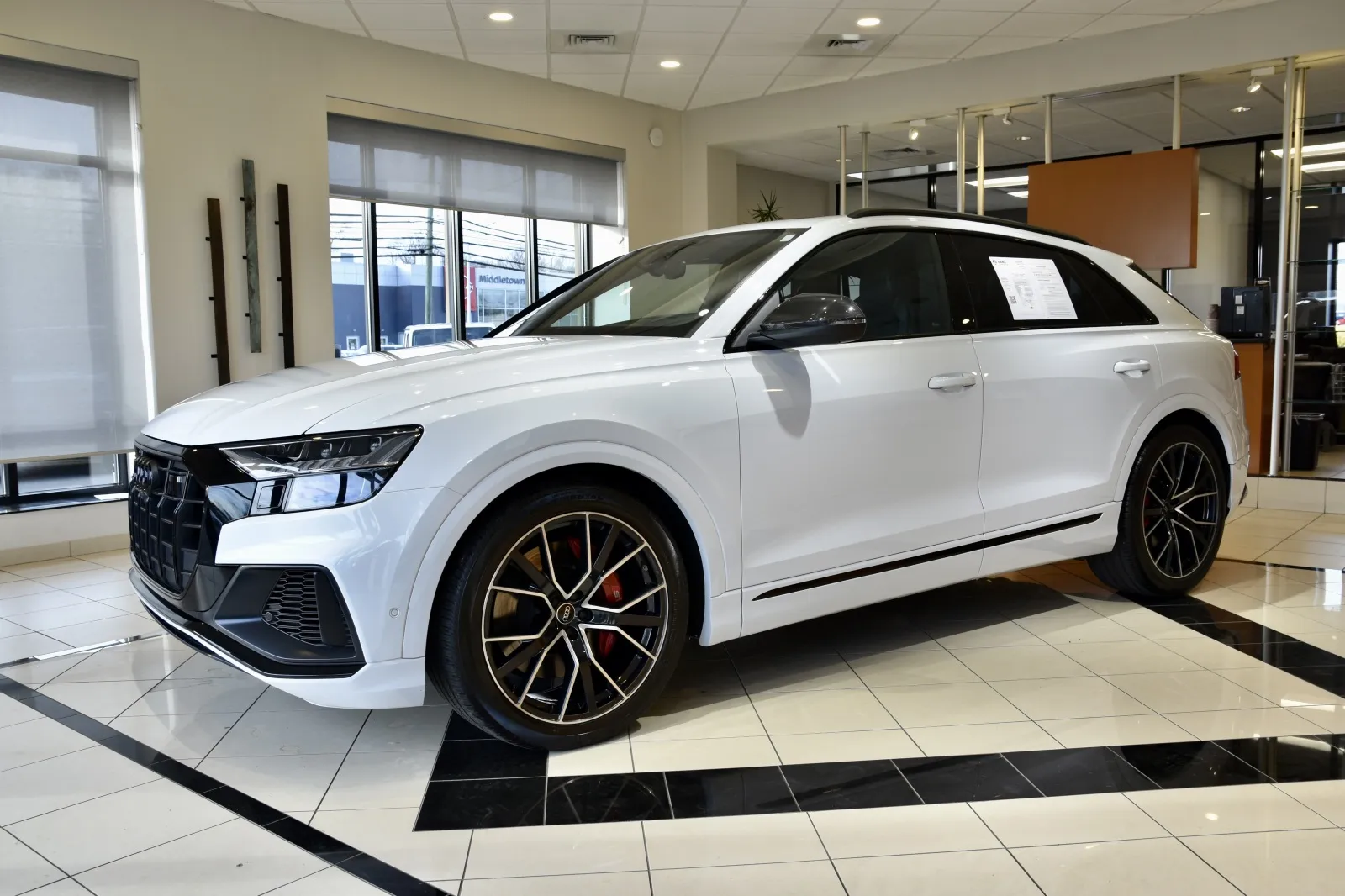 Another view of 2023 Audi SQ8 4.0T quattro Prestige for sale in Middletown, CT at European Motorcars