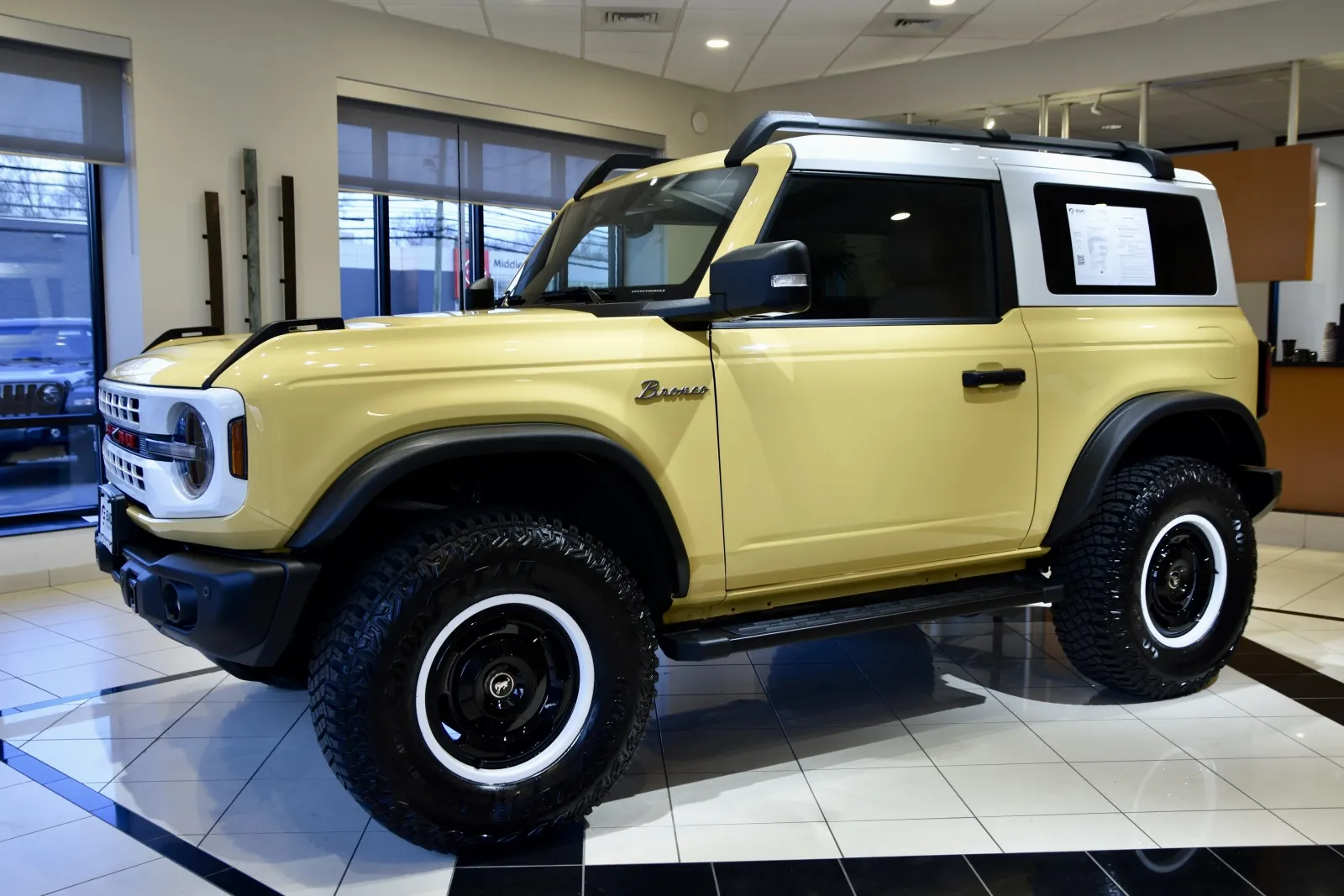 Another view of 2024 Ford Bronco Heritage Limited Edition for sale in Middletown, CT at European Motorcars