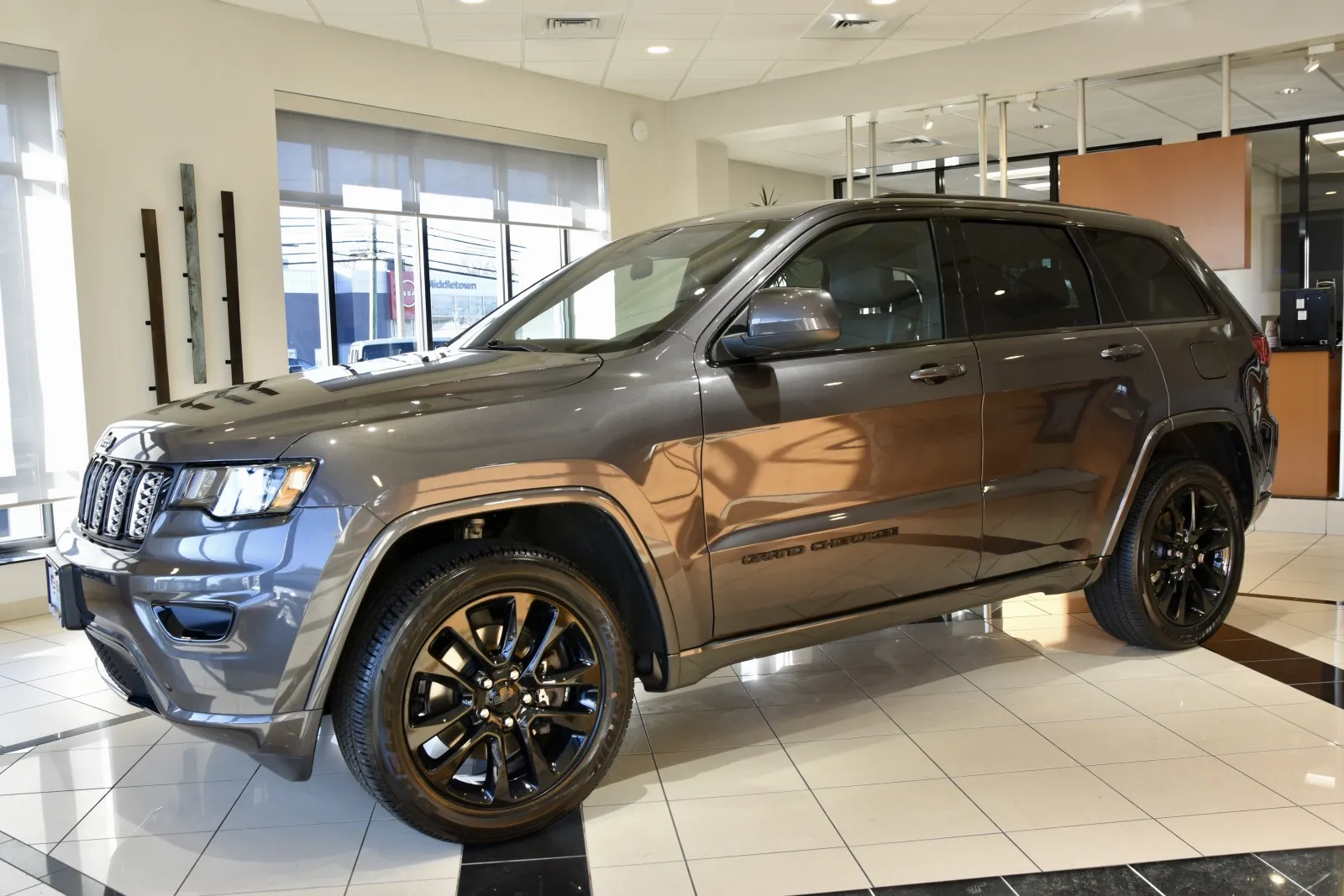 Another view of 2021 Jeep Grand Cherokee Laredo X for sale in Middletown, CT at European Motorcars