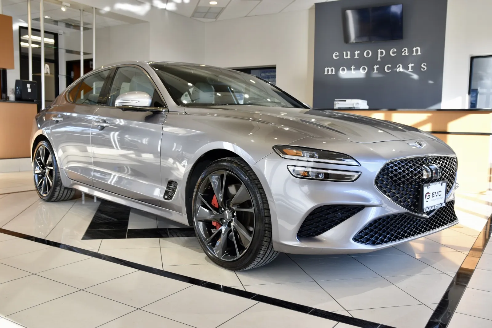 Silver 2023 Genesis G70 3.3T Sport Prestige for sale in Middletown, CT