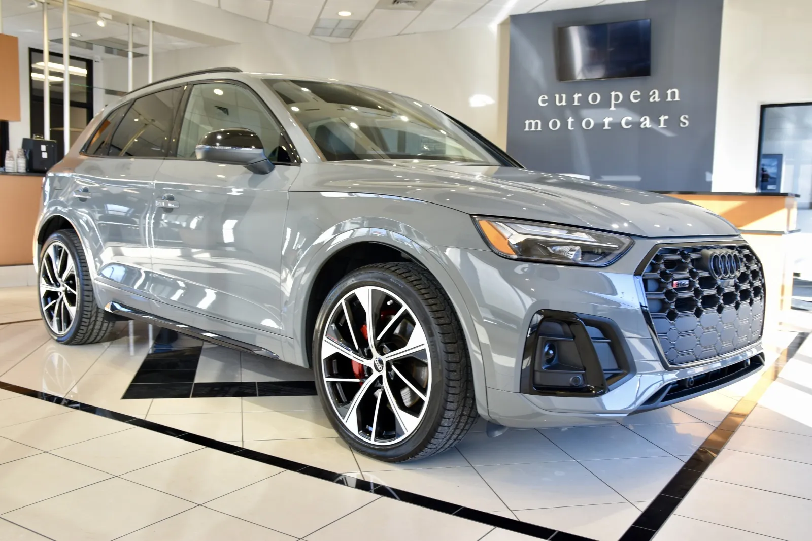 Gray 2021 Audi SQ5 3.0T quattro Premium Plus for sale in Middletown, CT