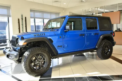 Another view of 2024 Jeep Wrangler Willys for sale in Middletown, CT at European Motorcars