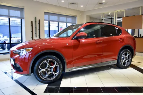 Another view of 2023 Alfa Romeo Stelvio Ti for sale in Middletown, CT at European Motorcars