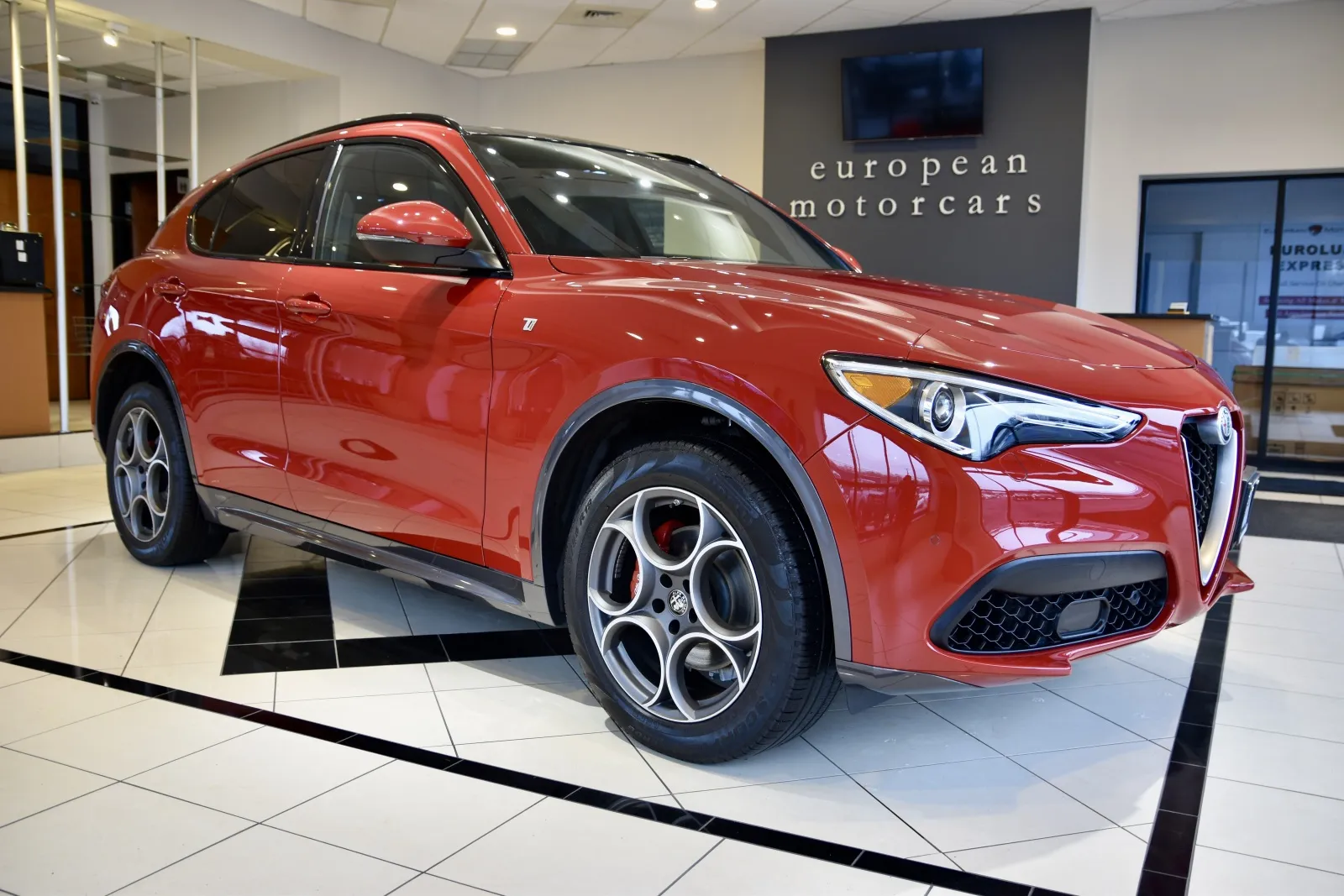 Red 2023 Alfa Romeo Stelvio Ti for sale in Middletown, CT