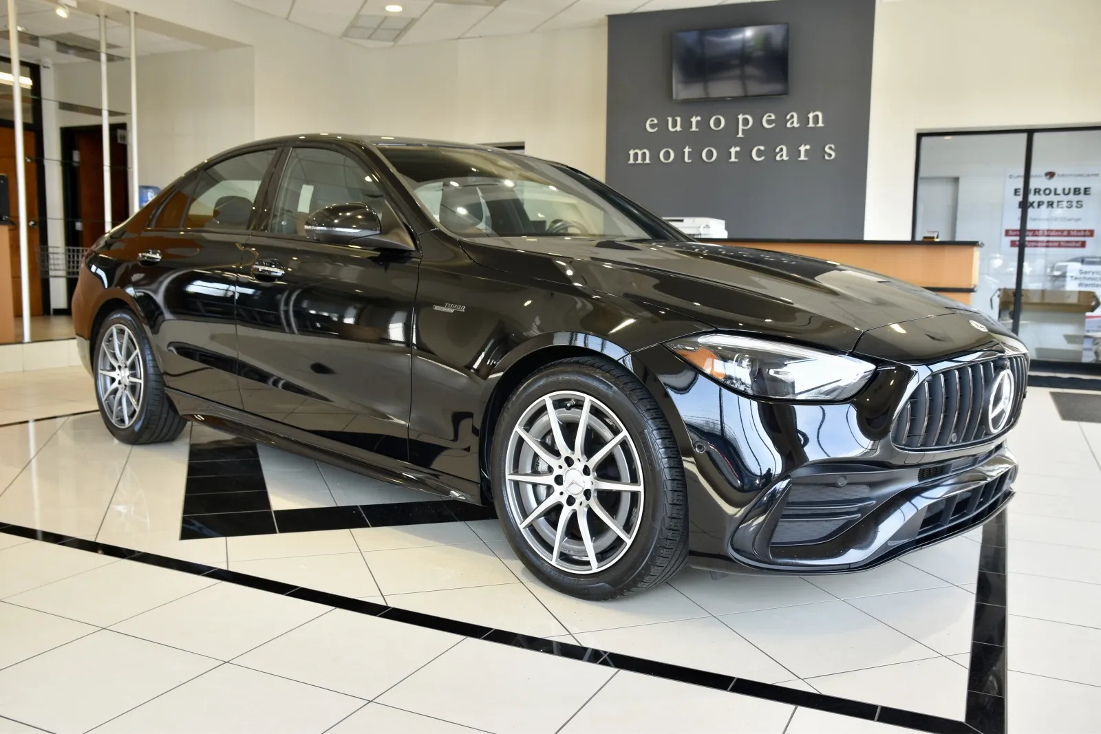 Black 2023 Mercedes-Benz C-Class AMG C 43 for sale in Middletown, CT