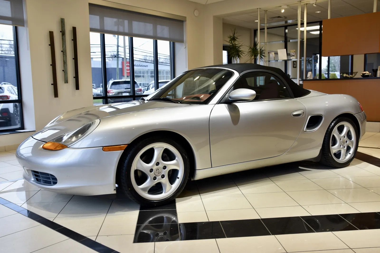 Another view of 2002 Porsche Boxster for sale in Middletown, CT at European Motorcars