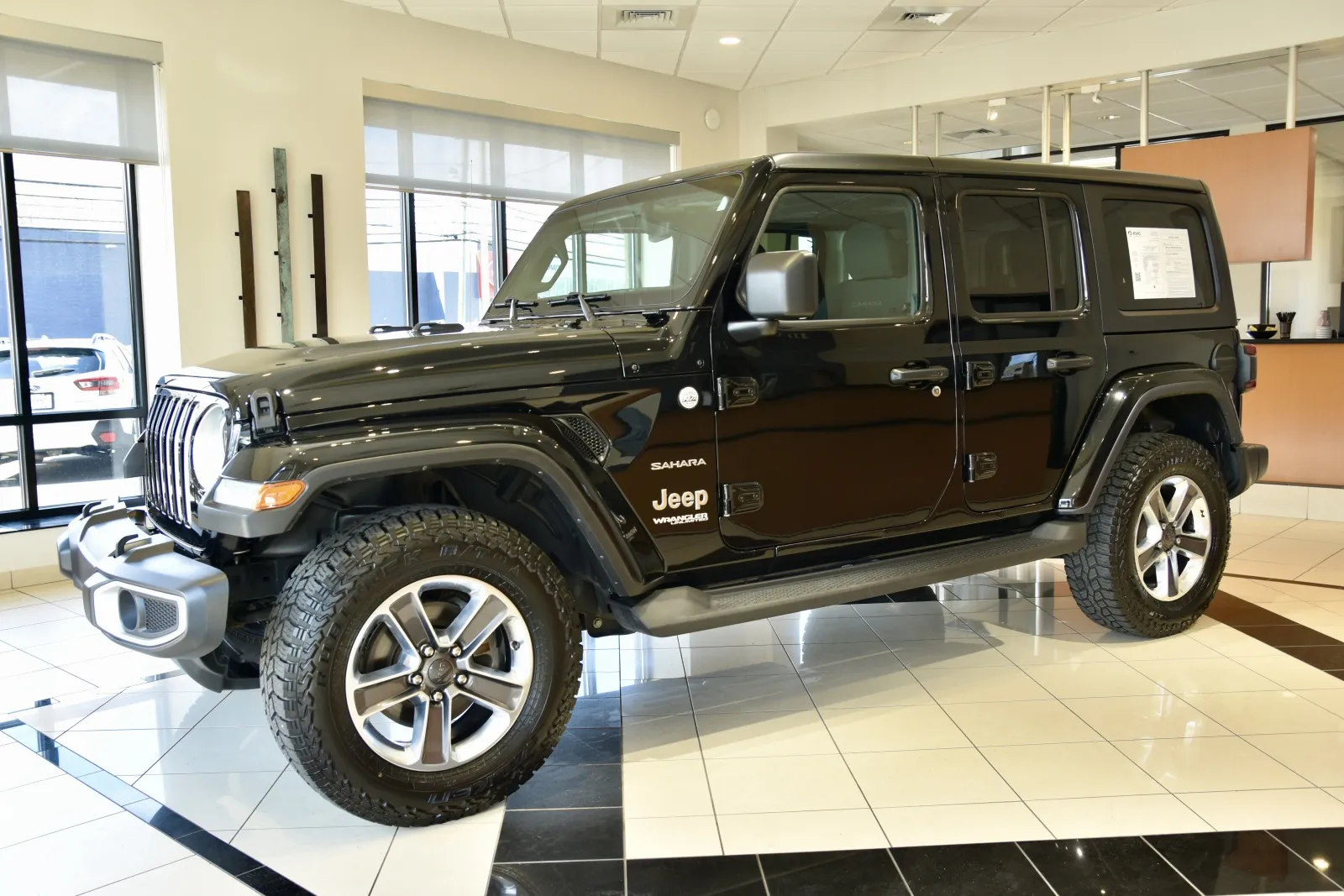 Another view of 2022 Jeep Wrangler Unlimited Sahara for sale in Middletown, CT at European Motorcars