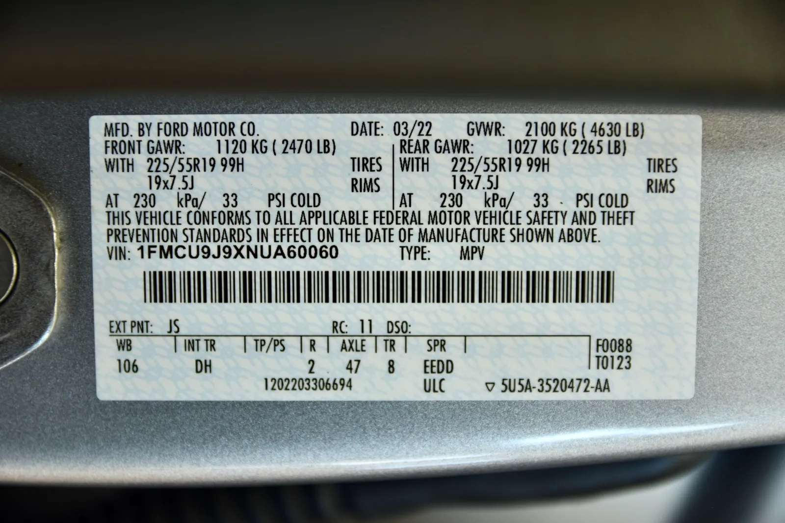 2022 Ford Escape Titanium - Photo 32