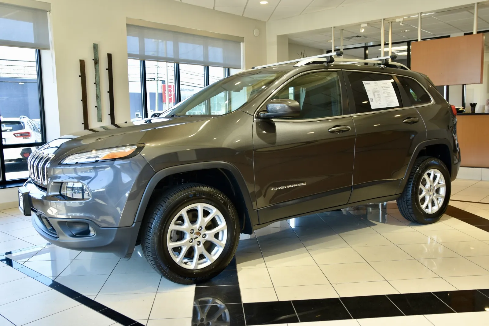 Another view of 2015 Jeep Cherokee North for sale in Middletown, CT at European Motorcars