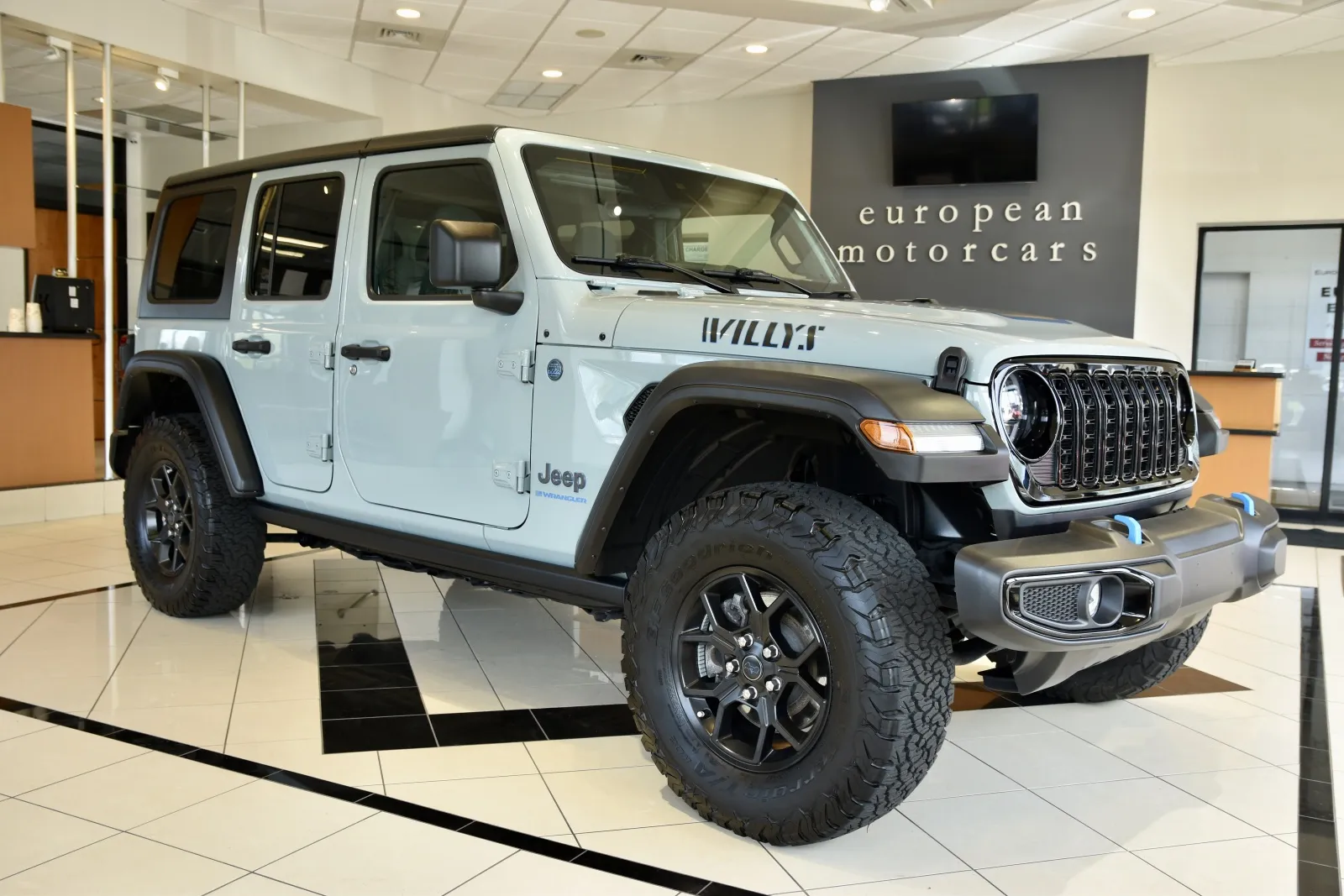 Blue 2024 Jeep Wrangler Willys 4xe for sale in Middletown, CT