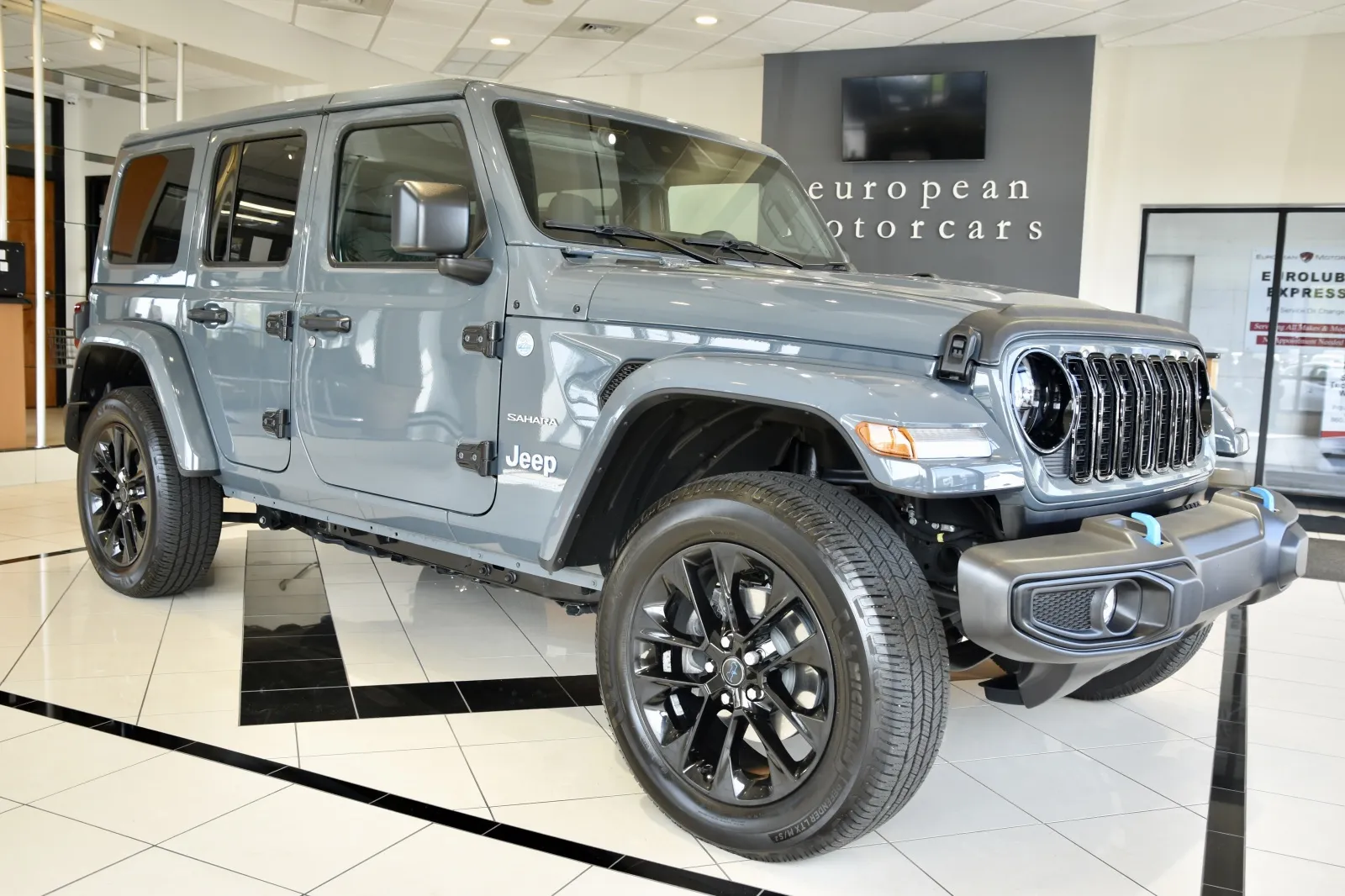 Gray 2024 Jeep Wrangler Sahara 4xe for sale in Middletown, CT