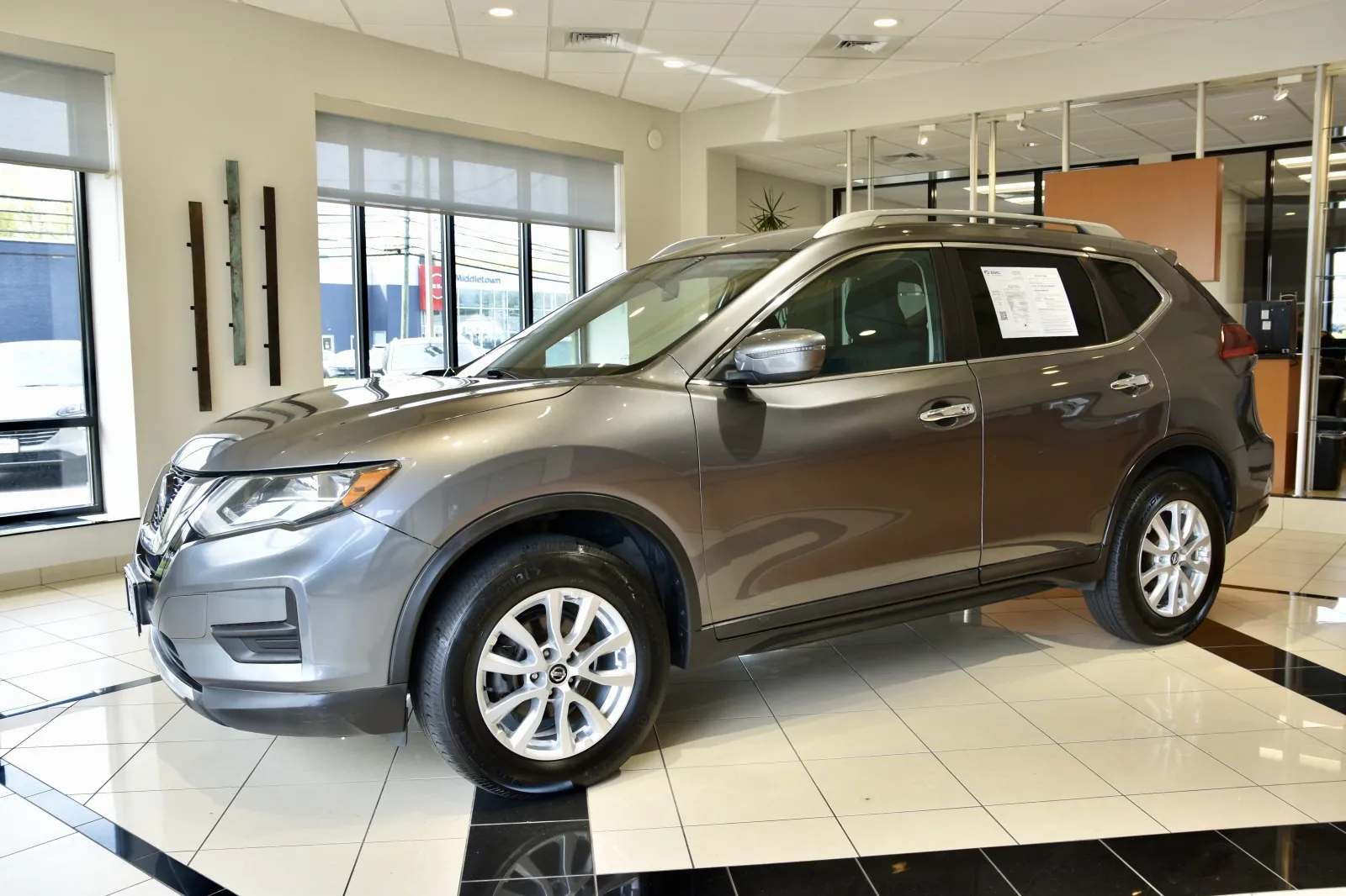 Another view of 2018 Nissan Rogue SV for sale in Middletown, CT at European Motorcars