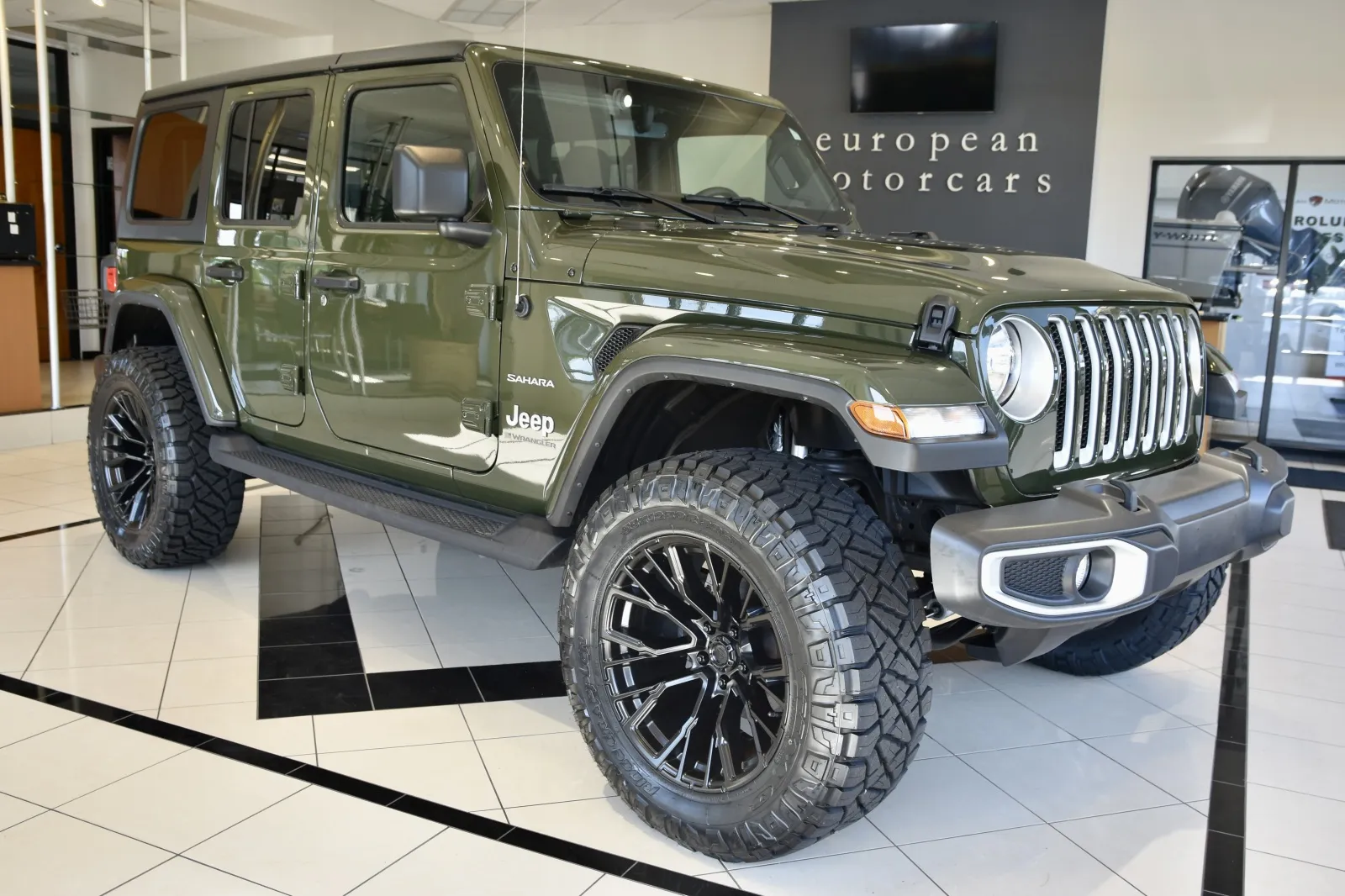 Green 2023 Jeep Wrangler Sahara for sale in Middletown, CT