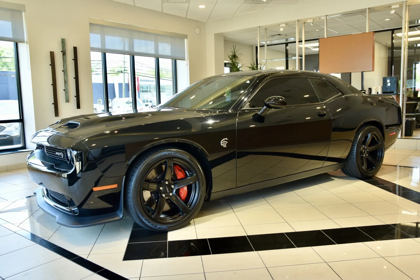 Another view of 2022 Dodge Challenger SRT Hellcat for sale in Middletown, CT at European Motorcars