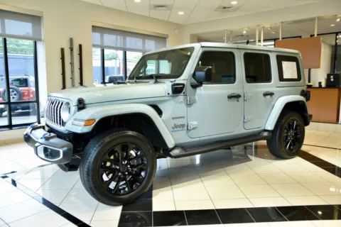 Another view of 2024 Jeep Wrangler Sahara 4xe for sale in Middletown, CT at European Motorcars