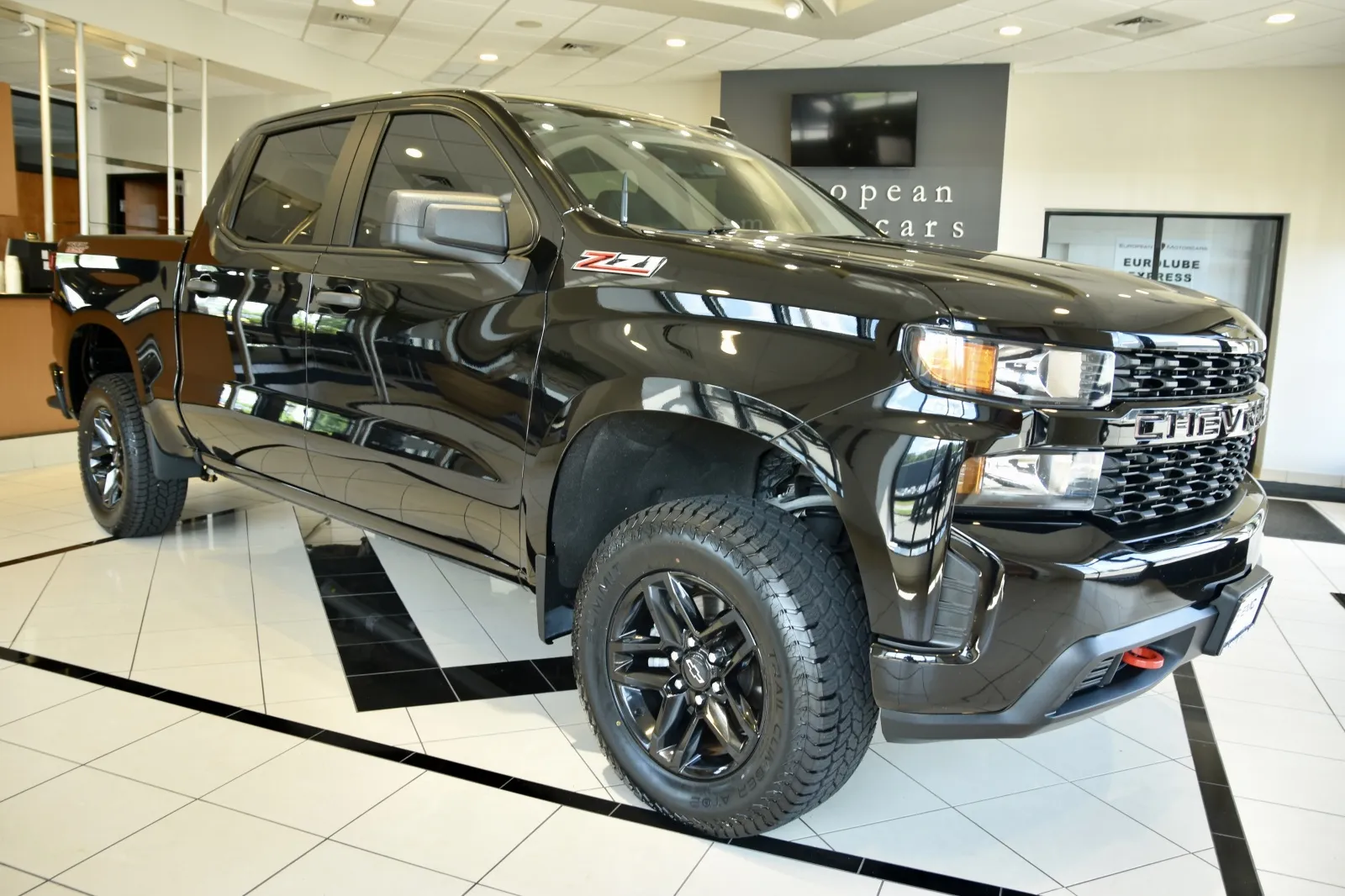 Black 2021 Chevrolet Silverado 1500 Custom Trail Boss for sale in Middletown, CT