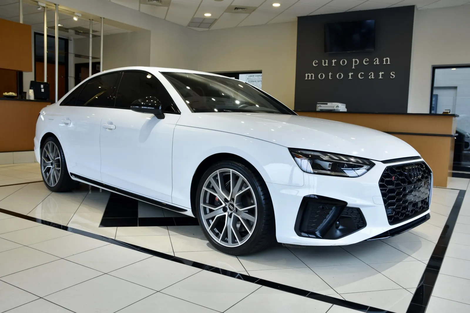White 2023 Audi S4 3.0T quattro Premium Plus for sale in Middletown, CT