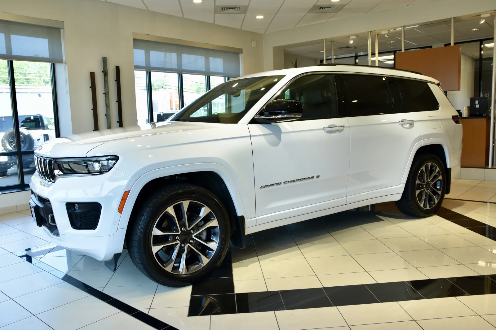 Another view of 2023 Jeep Grand Cherokee L Overland for sale in Middletown, CT at European Motorcars