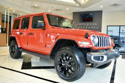 Red 2024 Jeep Wrangler Sahara 4xe for sale in Middletown, CT