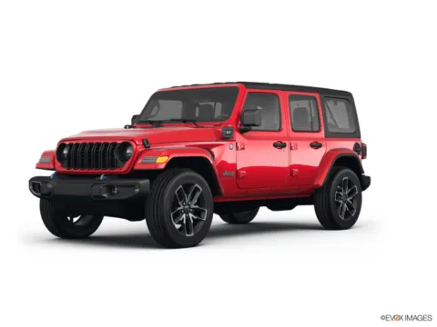 Red 2024 Jeep Wrangler Sahara 4xe for sale in Middletown, CT