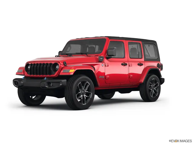 Red 2024 Jeep Wrangler Sahara 4xe for sale in Middletown, CT