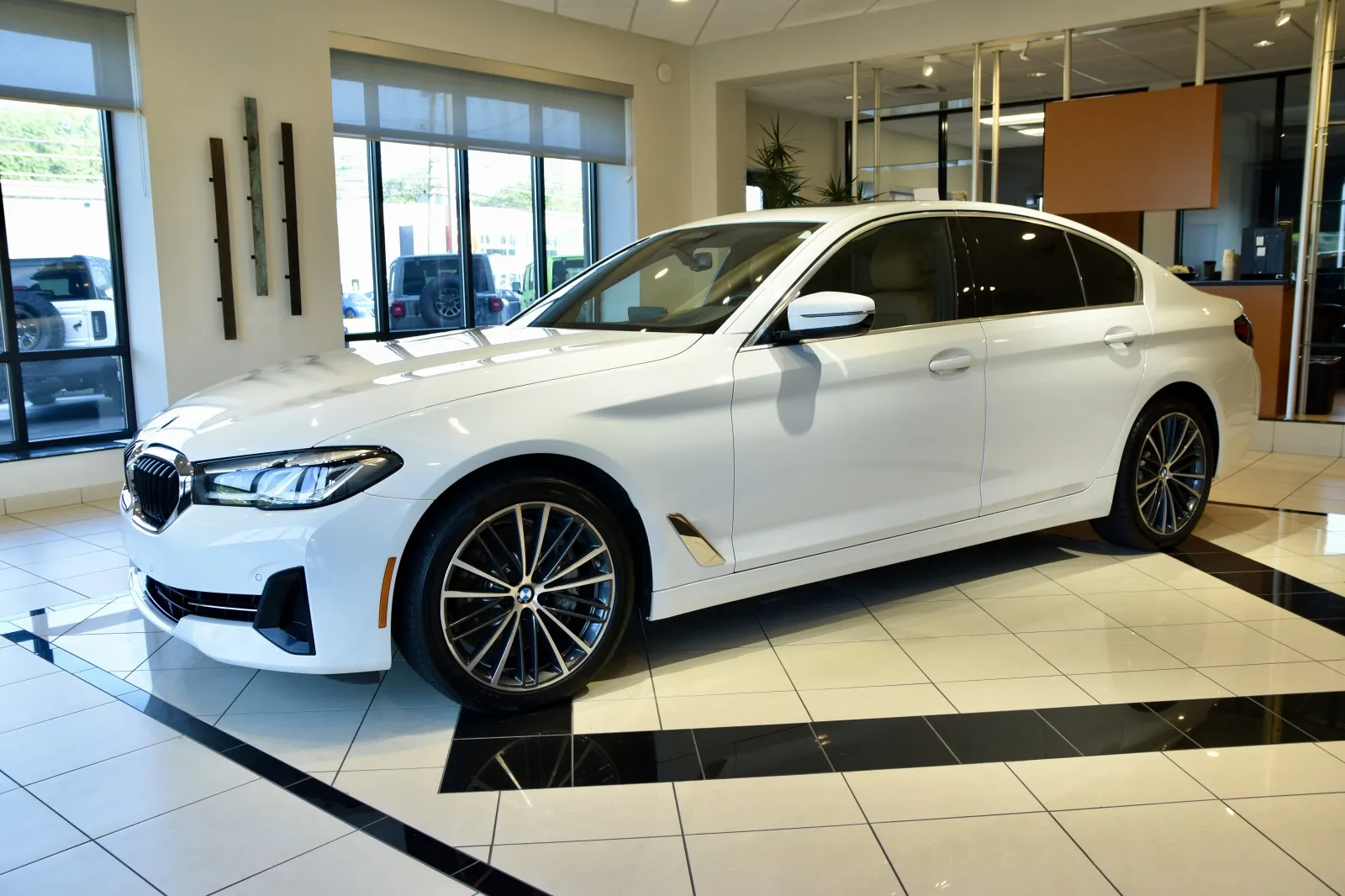 Another view of 2022 BMW 5 Series 540i xDrive for sale in Middletown, CT at European Motorcars