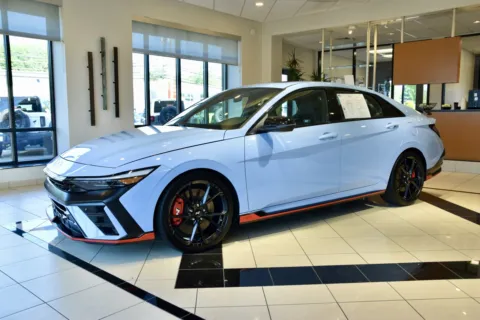 Another view of 2025 Hyundai ELANTRA N for sale in Middletown, CT at European Motorcars
