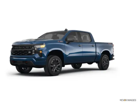 Blue 2022 Chevrolet Silverado 1500 Custom Trail Boss for sale in Middletown, CT