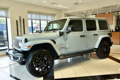 Another view of 2024 Jeep Wrangler Sahara 4xe for sale in Middletown, CT at European Motorcars