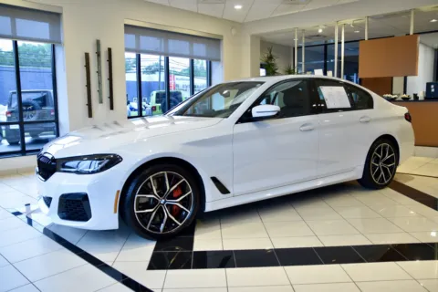 Another view of 2023 BMW 5 Series 540i xDrive for sale in Middletown, CT at European Motorcars