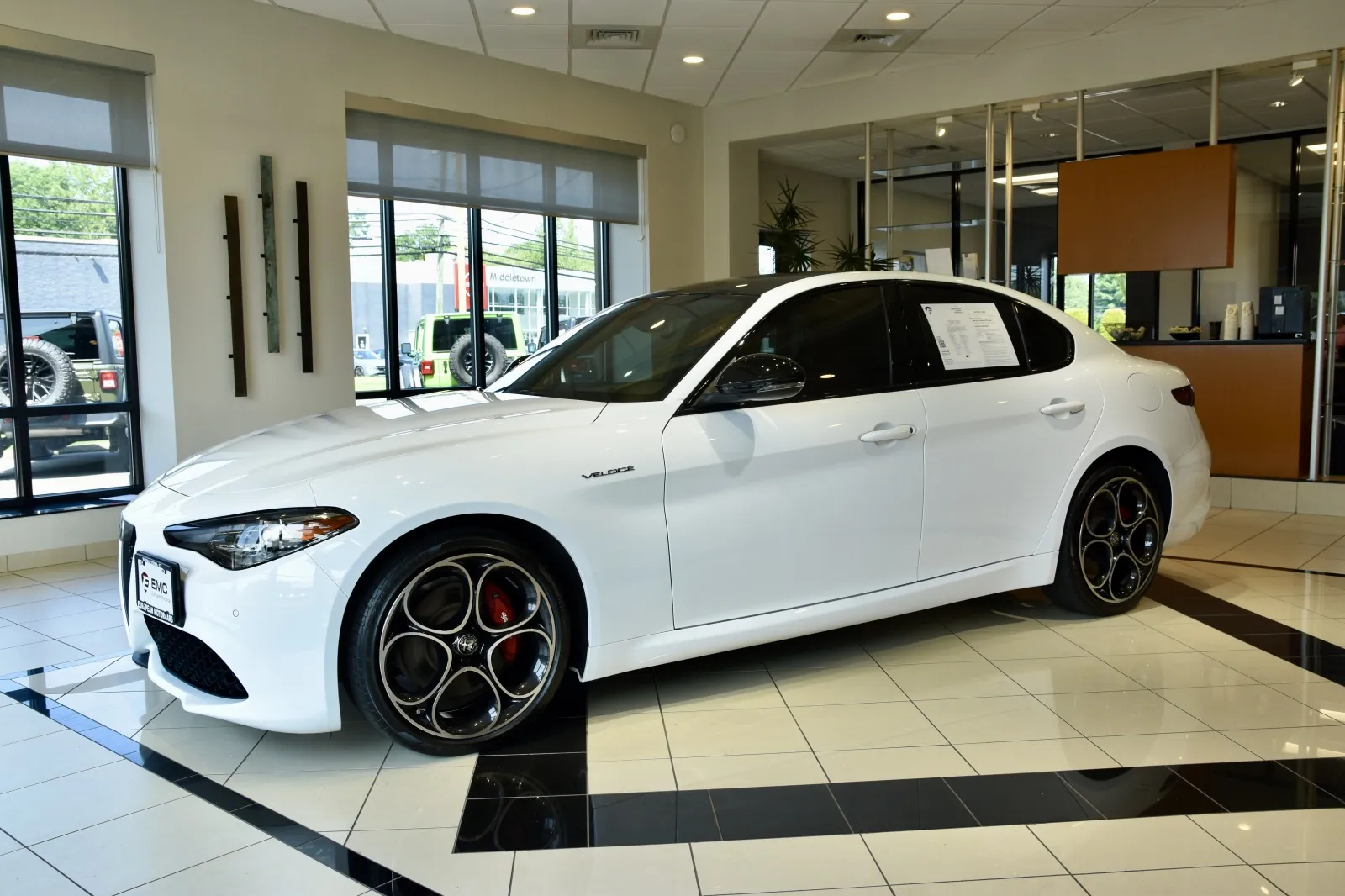 Another view of 2023 Alfa Romeo Giulia Veloce for sale in Middletown, CT at European Motorcars