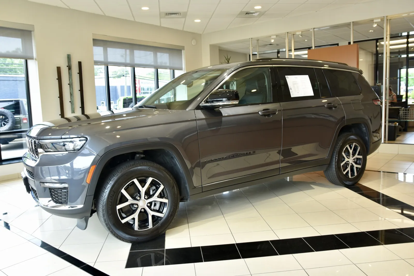 Another view of 2024 Jeep Grand Cherokee L Limited for sale in Middletown, CT at European Motorcars